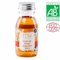 Huile de noyau d'abricot bio de my cosmetic